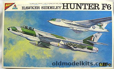 Nichimo 1/48 Hawker Hunter F6, S-4811-900 plastic model kit